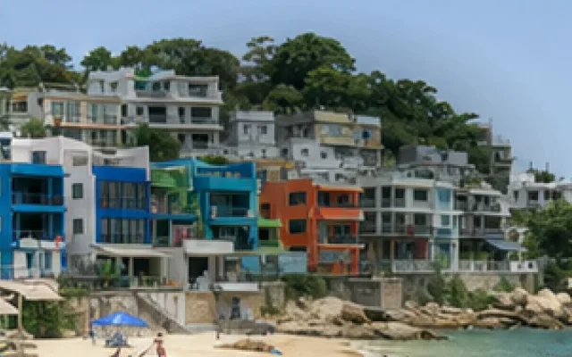 홍콩의 주요 장소와 거리 풍경을 담은 드래곤스 백 대표 이미지