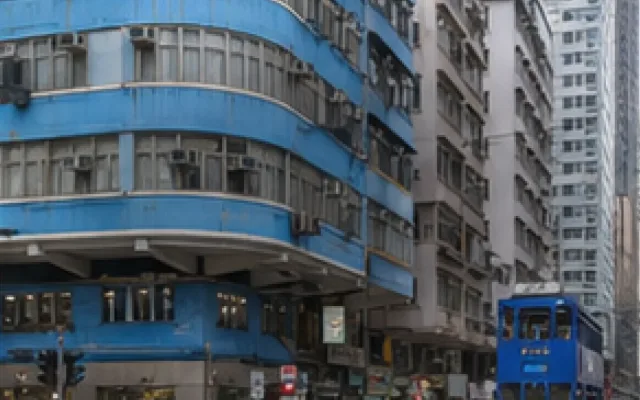 홍콩의 주요 장소와 거리 풍경을 담은 코즈웨이베이와 빅토리아 공원 대표 이미지