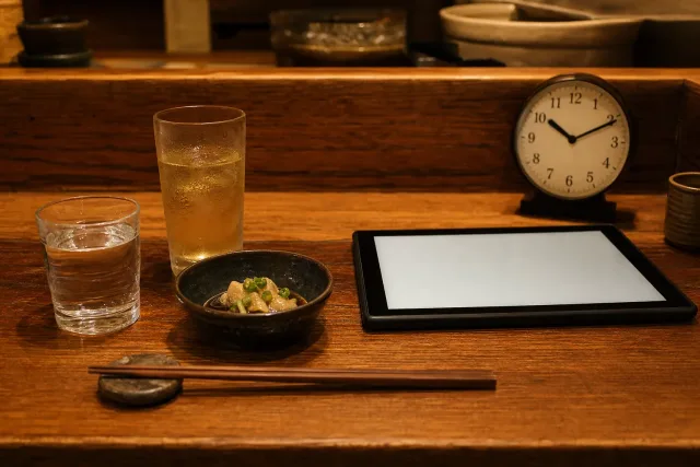 도쿄에서 맛볼 음식과 식당 분위기를 담은 도쿄 술집 첫 방문, 오토시·주문·계산·막차를 미리 안다 대표 이미지